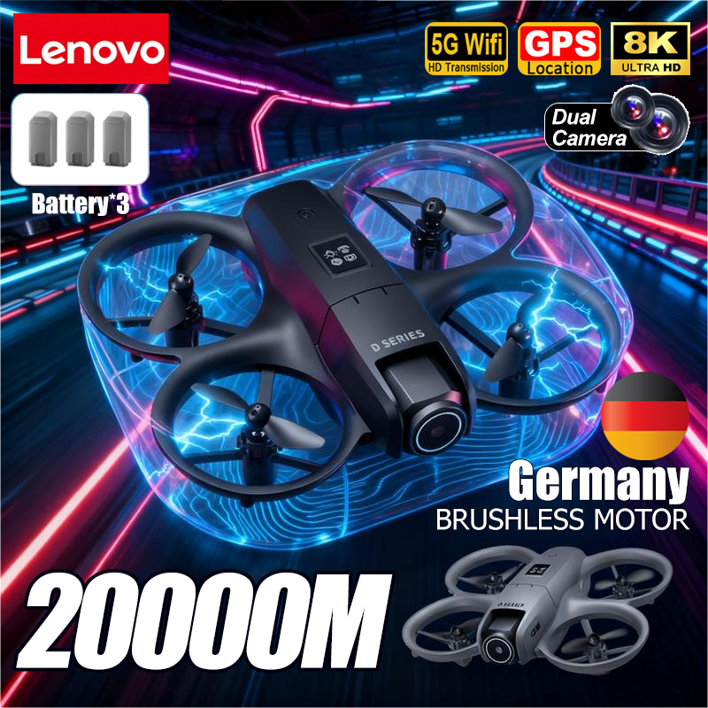 Drone Mapping - Lenovo D16 GPS Drone 8K Aerial