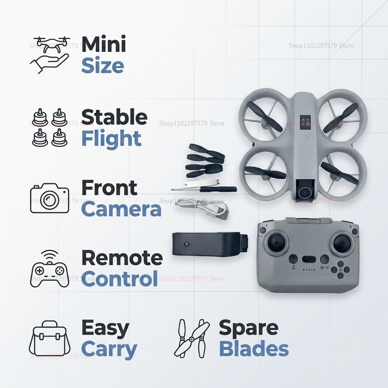 Mini Drone with 8K HD Camera F - Drone Lidar 评论和价格