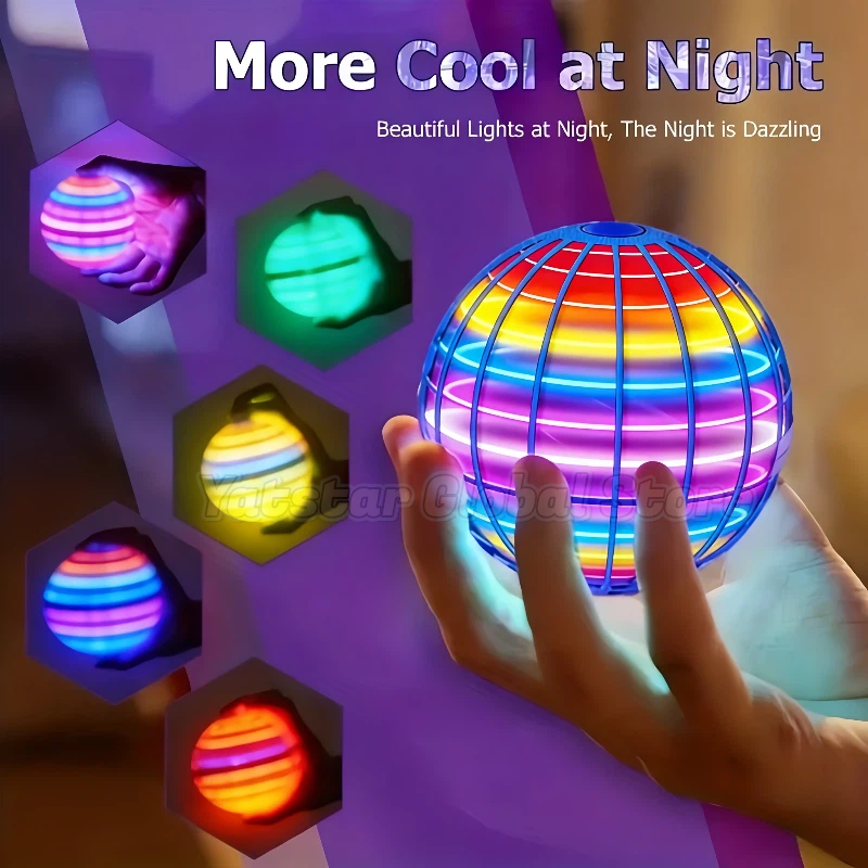 LED Light Up Flying Orb Boomer - Drone Aerial Photography 评论和价格