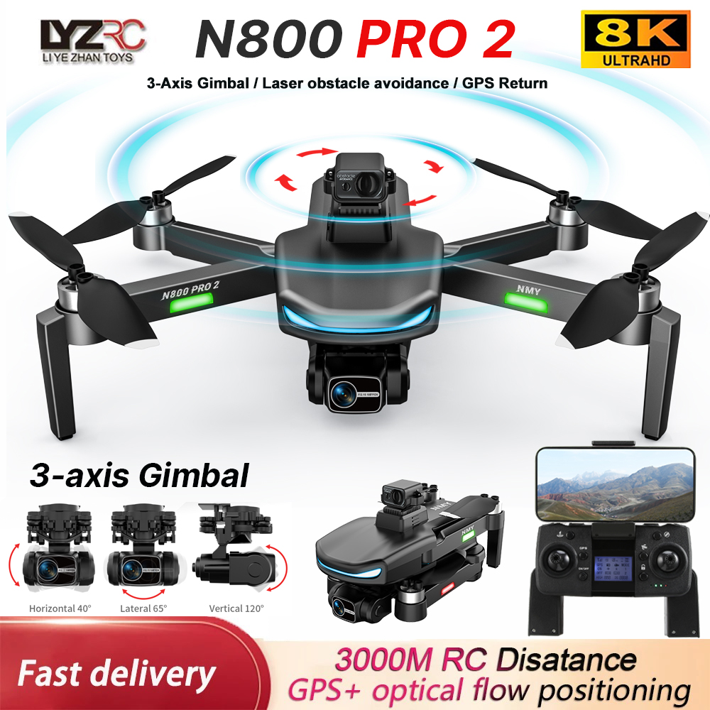 N800 PRO 2 GPS Drone Professio - Drone Multispectral 评论和价格