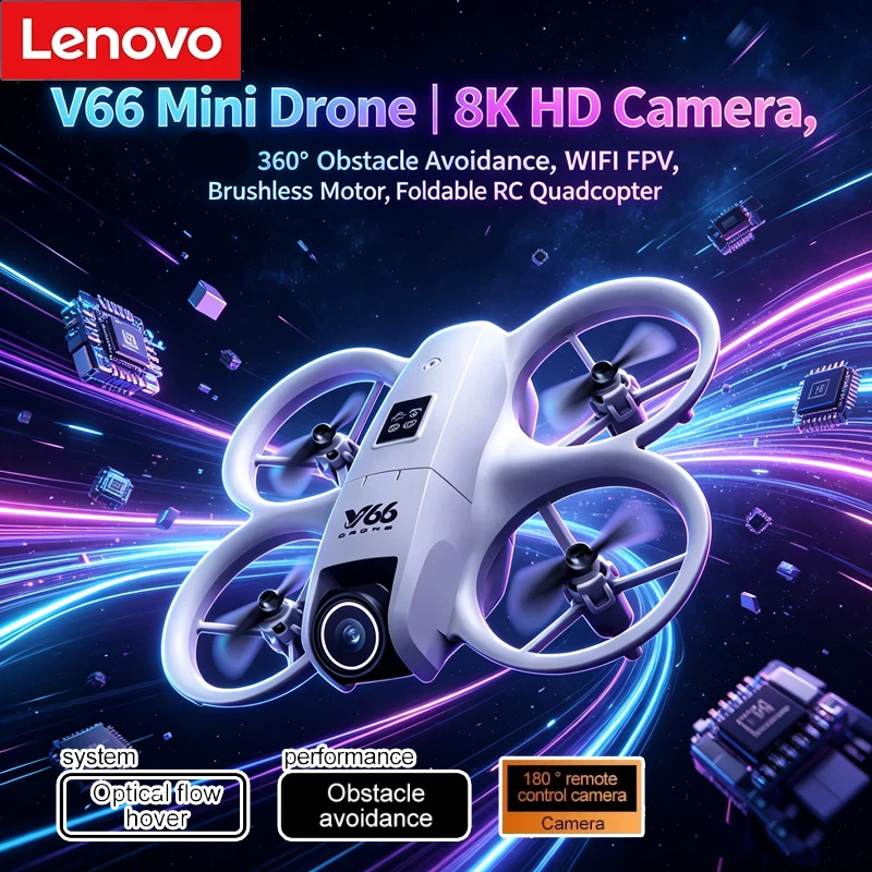 Lenovo V66 Mini Drone | 4K HD  - Drone Video Production 评论和价格