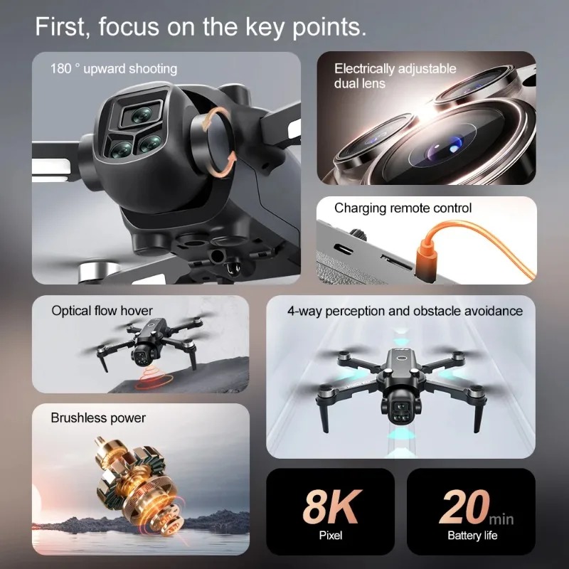 NEW V156 Max Drone Professiona - Drone Multispectral 评论和价格